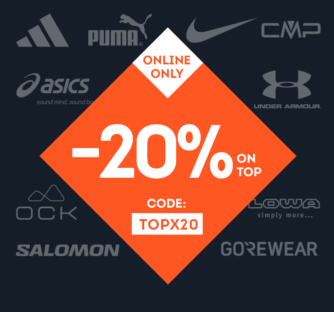 20% on top auf adidas, Nike, Puma & mehr*